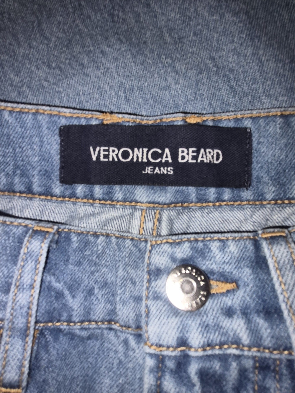 Veronica Beard Taylor Scalloped Wide Leg Crop High Rise - Size 26 - Picture 8 of 10